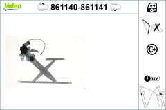 VALEO 861140 — Macara geam
