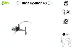 VALEO 861142 — Macara geam