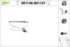 VALEO 861146 — Стеклоподъёмник