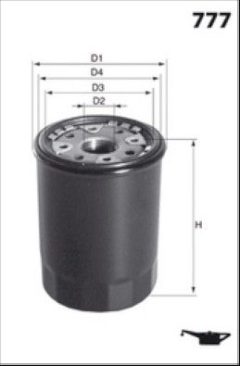 MECAFILTER ELH4574 — Filtru de ulei