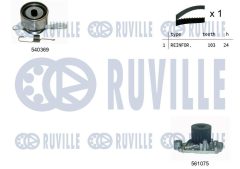 RUVILLE 5500921 — Комплект ремня ГРМ с помпой