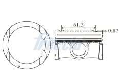 FRECCIA FP23-113000 — Piston motor