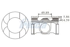 FRECCIA FP23-113900 — Piston motor