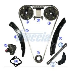 FRECCIA TK08-1244 — Комплект цепи ГРМ