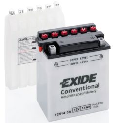 EXIDE 12N14-3A — Стартерный аккумулятор