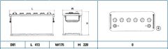 EXIDE EG1008 — Стартерный аккумулятор