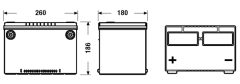 EXIDE EB758 — Стартерный аккумулятор