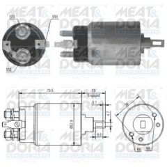 MEAT & DORIA 46022 — Втягивающее реле стартера