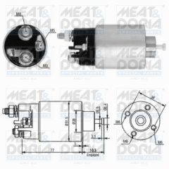 MEAT & DORIA 46058 — Втягивающее реле стартера