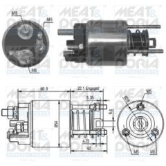 MEAT & DORIA 46076 — Automat demaror