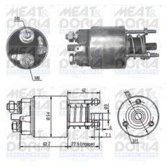 MEAT & DORIA 46081 — Втягивающее реле стартера