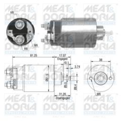 MEAT & DORIA 46082 — Втягивающее реле стартера