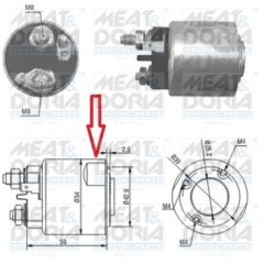 MEAT & DORIA 46086 — Automat demaror