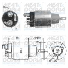 MEAT & DORIA 46109 — Automat demaror