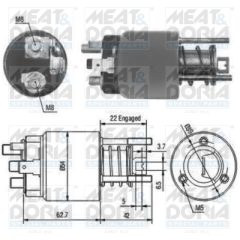 MEAT & DORIA 46111 — Automat demaror