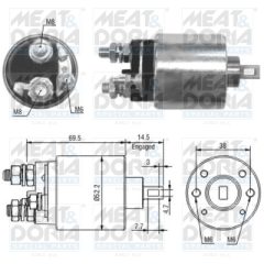 MEAT & DORIA 46122 — Automat demaror