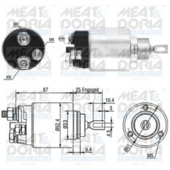 MEAT & DORIA 46151 — Automat demaror