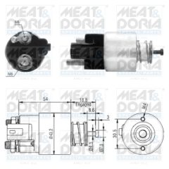 MEAT & DORIA 46155 — Втягивающее реле стартера