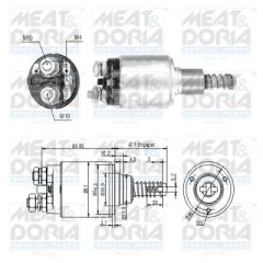 MEAT & DORIA 46239 — Втягивающее реле стартера