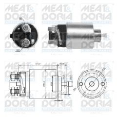 MEAT & DORIA 46285 — Втягивающее реле стартера