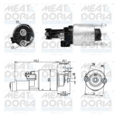 MEAT & DORIA 46315 — Втягивающее реле стартера