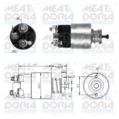 MEAT & DORIA 46317 — Втягивающее реле стартера
