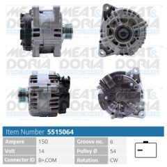 MEAT & DORIA 5515064 — Alternator