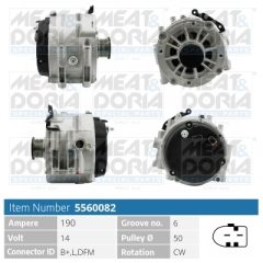 MEAT & DORIA 5560082 — Alternator