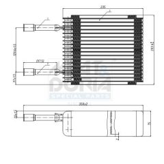 MEAT & DORIA 997001 — Evaporator aer condiționat