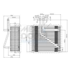 MEAT & DORIA 997011 — Evaporator aer condiționat