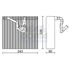 MEAT & DORIA 997026 — Evaporator aer condiționat