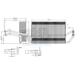 MEAT & DORIA 997075 — Evaporator aer condiționat