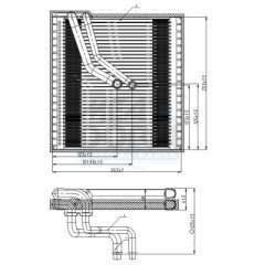 MEAT & DORIA 997107 — Evaporator aer condiționat
