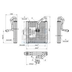 MEAT & DORIA 997122 — Evaporator aer condiționat