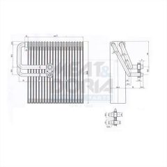 MEAT & DORIA 997129 — Evaporator aer condiționat