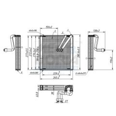 MEAT & DORIA 997130 — Evaporator aer condiționat