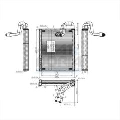 MEAT & DORIA 997149 — Evaporator aer condiționat