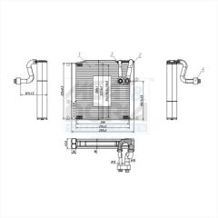 MEAT & DORIA 997150 — Evaporator aer condiționat
