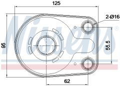 AVA QUALITY COOLING CR3150 — Масляный радиатор