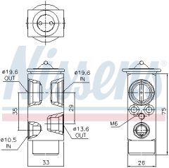 AVA QUALITY COOLING DF1110 — Расширительный клапан кондиционера