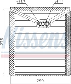 AVA QUALITY COOLING MTV298 — Evaporator aer condiționat