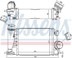 AVA QUALITY COOLING RT4698 — Intercooler