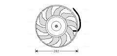 AVA QUALITY COOLING AI7502 — Ventilator radiator motor