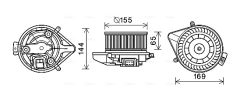AVA QUALITY COOLING AI8371 — Моторчик печки