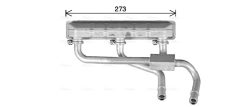 AVA QUALITY COOLING BW6600 — Radiator încălzire habitaclu