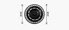 AVA QUALITY COOLING BW8610 — Моторчик печки