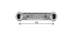 AVA QUALITY COOLING CN6339 — Радиатор печки