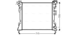 AVA QUALITY COOLING CR2104 — Радиатор охлаждения