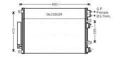 AVA QUALITY COOLING CR5093D — Radiator aer condiționat