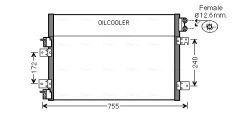 AVA QUALITY COOLING CRA5113 — Radiator aer condiționat